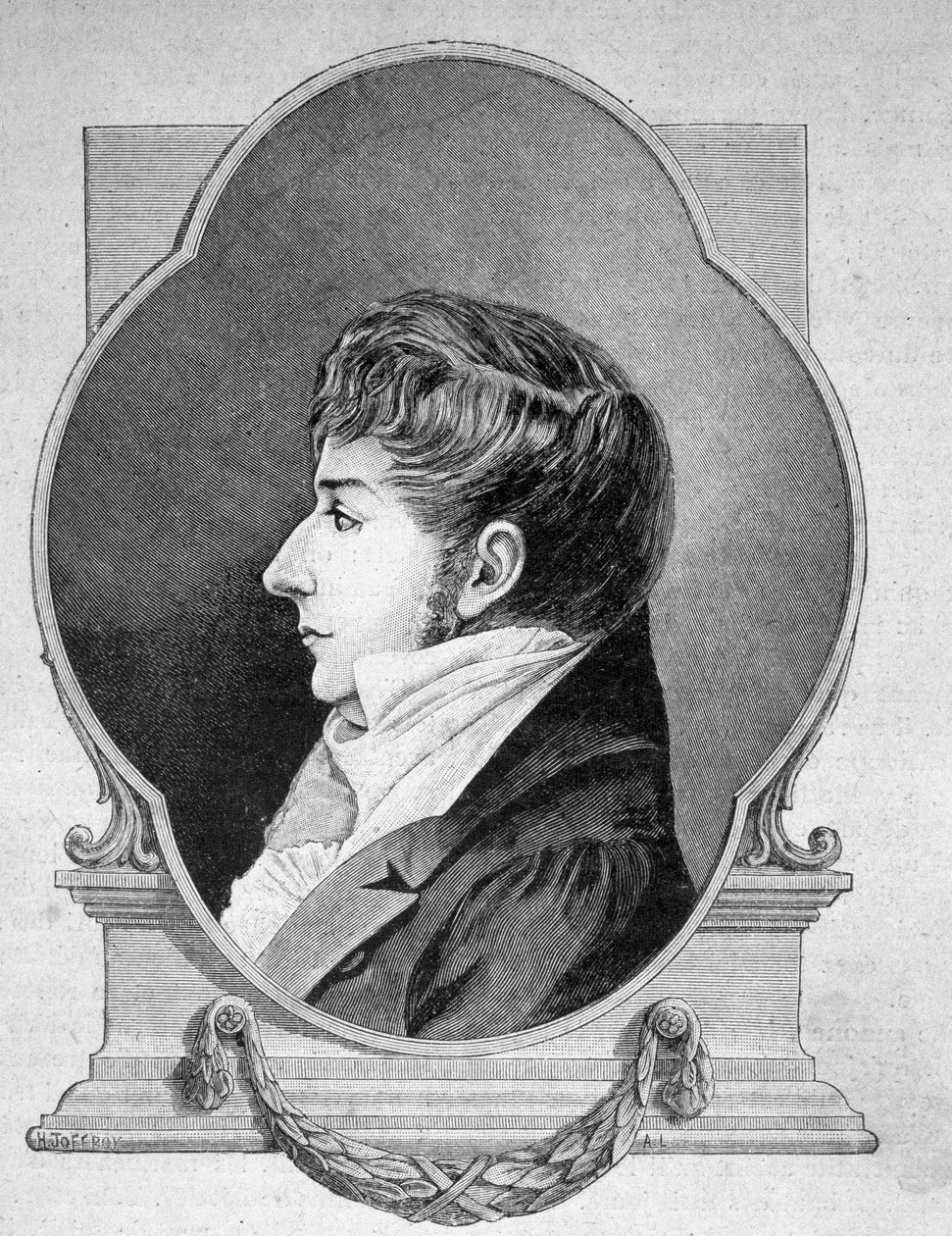 टॉम सौविल का पोर्ट्रेट, कैलिसियन प्राइवेटर (1777 - 1839) - "" लेस कंटेम्पोरेन्स "" में, और 19 वीं शताब्दी के अंत में। द्वारा अज्ञात कलाकार