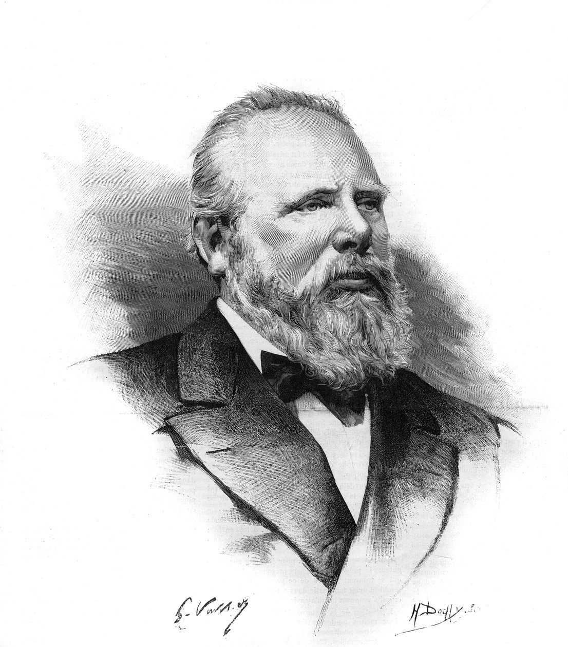 विलियम III का पोर्ट्रेट (1817-1890) नीदरलैंड के राजा (हॉलैंड)। "" ले मोंडे शानदार "" में उत्कीर्णन द्वारा अज्ञात कलाकार