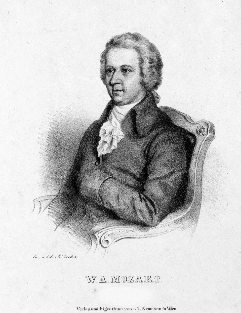 वोल्फांग एमॅड्यूस मोजार्ट का पोर्ट्रेट (1756-1791) द्वारा अज्ञात कलाकार