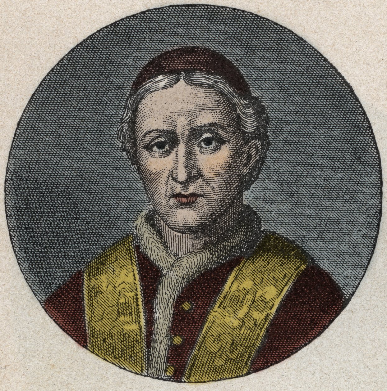 पोप लियोन XII (लियो, लियोन) का पोर्ट्रेट (1823-1829) द्वारा अज्ञात कलाकार