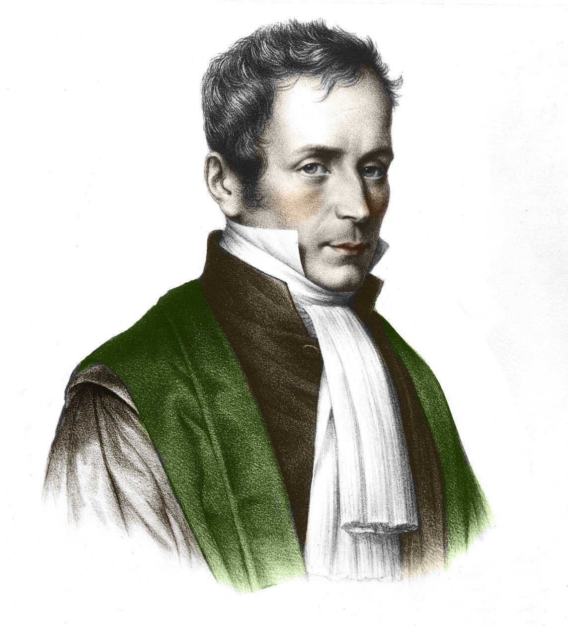 रेने थियोफाइल हयासिंटे लायनेक (1781-1826), फ्रांसीसी चिकित्सक द्वारा अज्ञात कलाकार