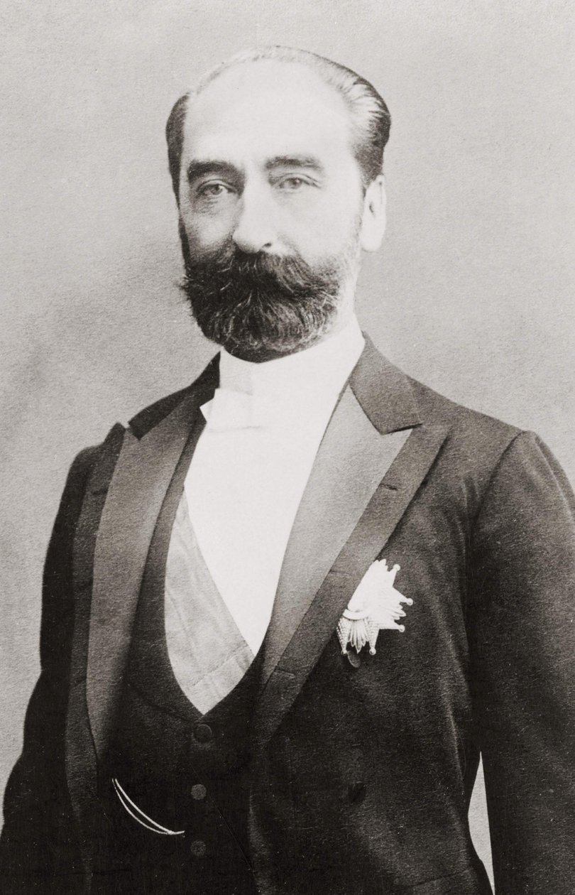 साडी कार्नोट (1837-1894), 1887 में फ्रांसीसी गणराज्य के राष्ट्रपति। द्वारा अज्ञात कलाकार