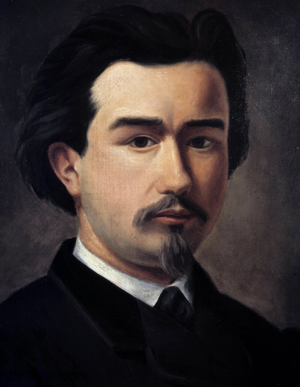 क्लेमेंट एडर (1841-1925), फ्रांसीसी इंजीनियर और आविष्कारक, "पेरे डे ल'एविएशन" का स्व-चित्र। द्वारा अज्ञात कलाकार