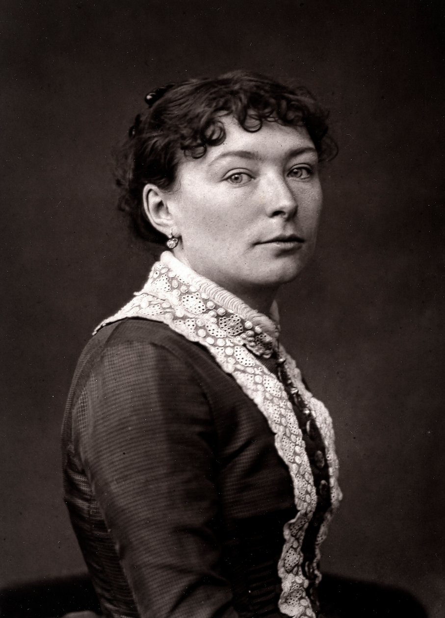 महिला कलाकार Virginie-Elodie Demont-Breton ने पेरिस के सैलून के अवसर पर 1883 में चित्रित किया द्वारा अज्ञात