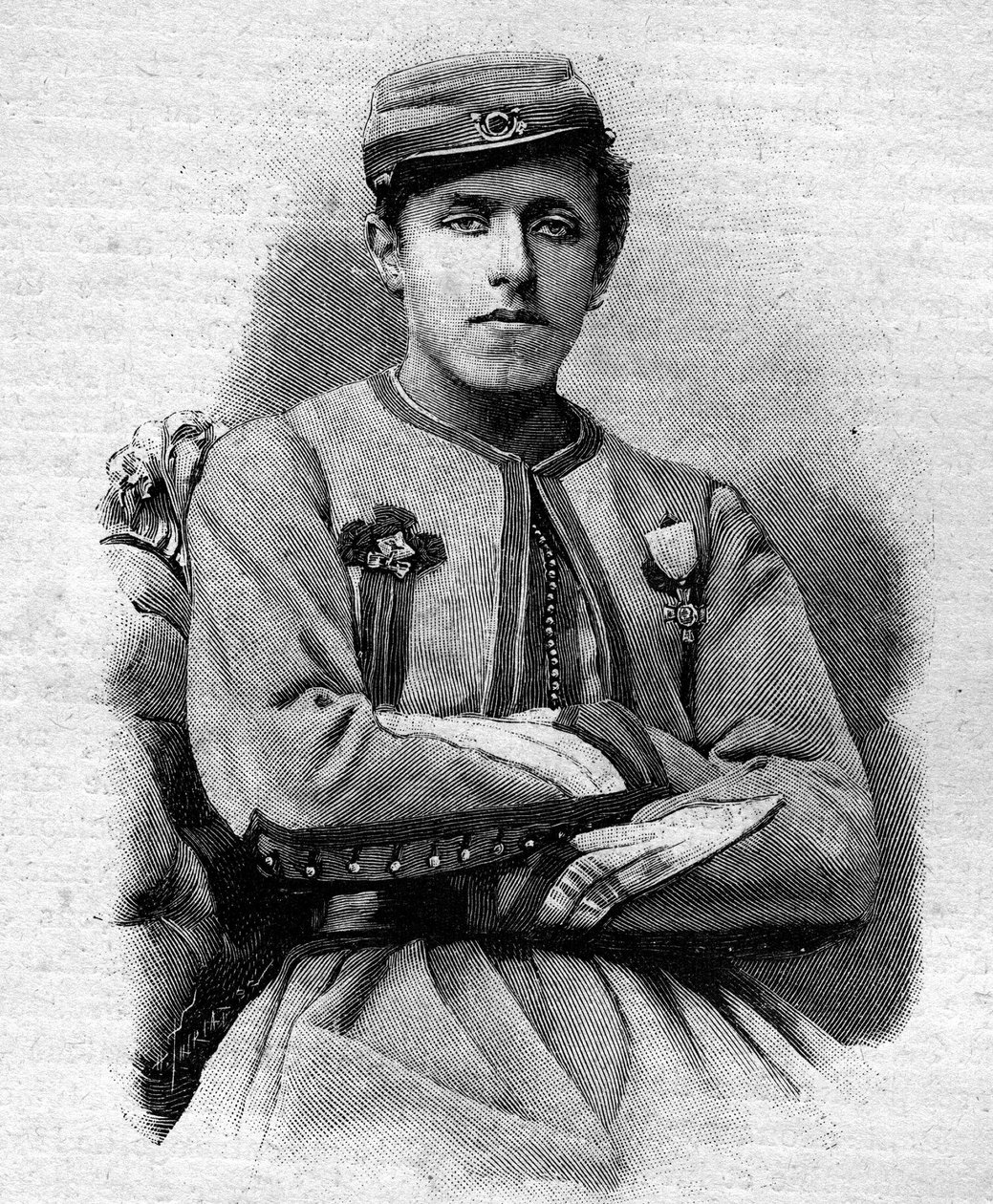 थिओडोर विबॉक्स, परमधर्मपीठीय ज़ौवे और जेसुइट (1849 - 1882)। द्वारा अज्ञात कलाकार
