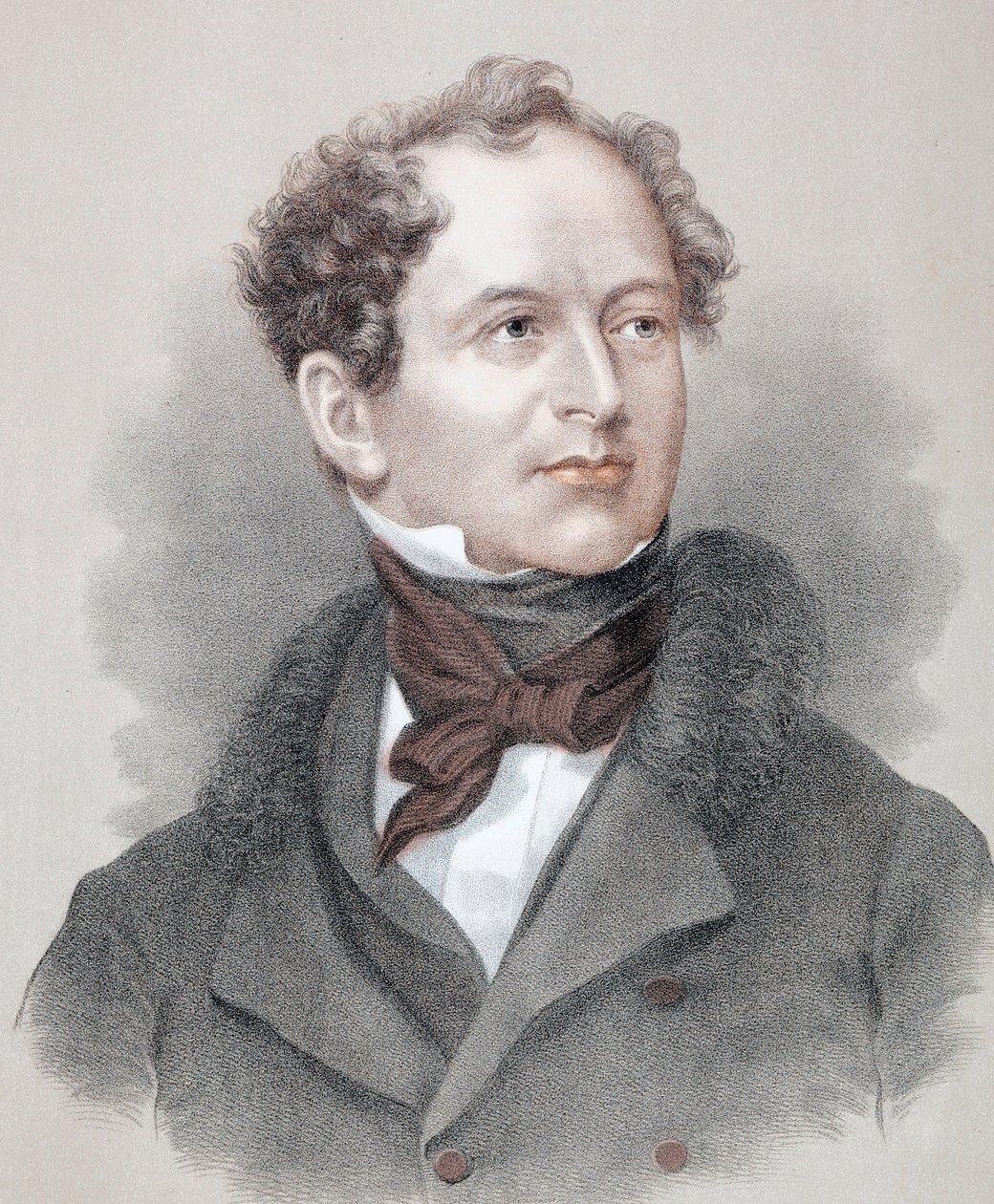 थॉमस मूर (या थॉमस मोर) (1779-1852), आयरिश कवि। द्वारा अज्ञात कलाकार