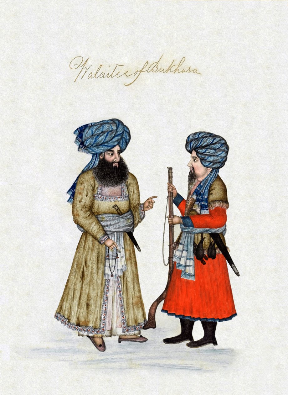 बुखारा के वलाइटे , 1850 के लगभग द्वारा अज्ञात
