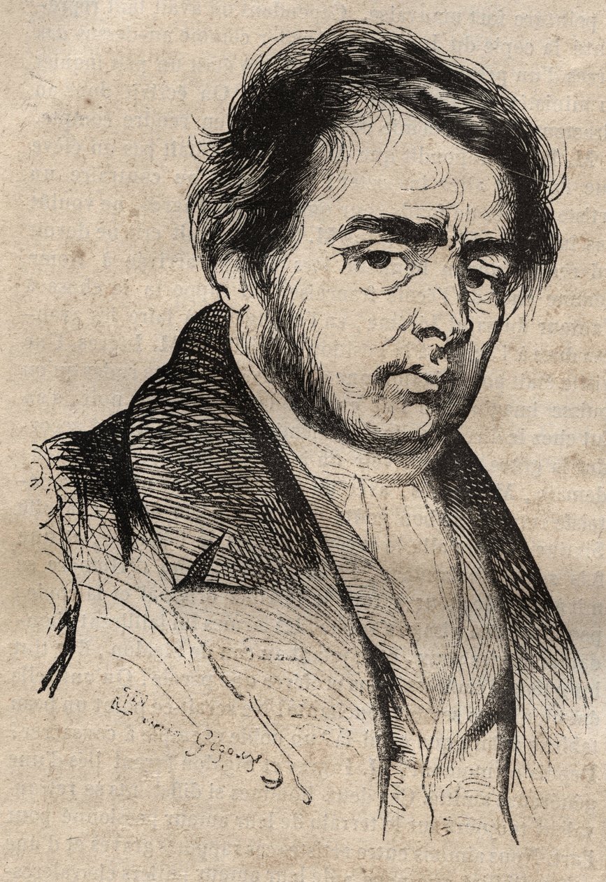 जेवियर सिगलॉन (1787-1837) चित्रकार, उत्कीर्णन) द्वारा अज्ञात कलाकार