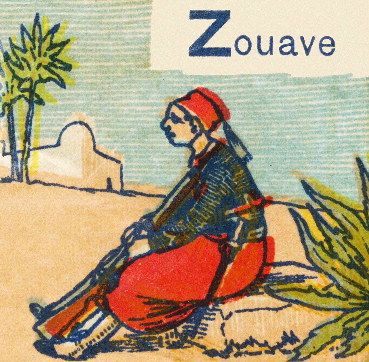 Z के रूप में Zouave द्वारा अज्ञात कलाकार