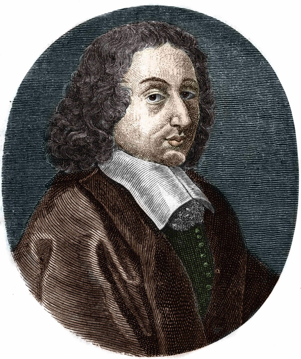 ब्लेज़ पास्कल (1623-1662), फ्रांसीसी गणितज्ञ, भौतिक विज्ञानी और लेखक का चित्र। द्वारा अज्ञात कलाकार