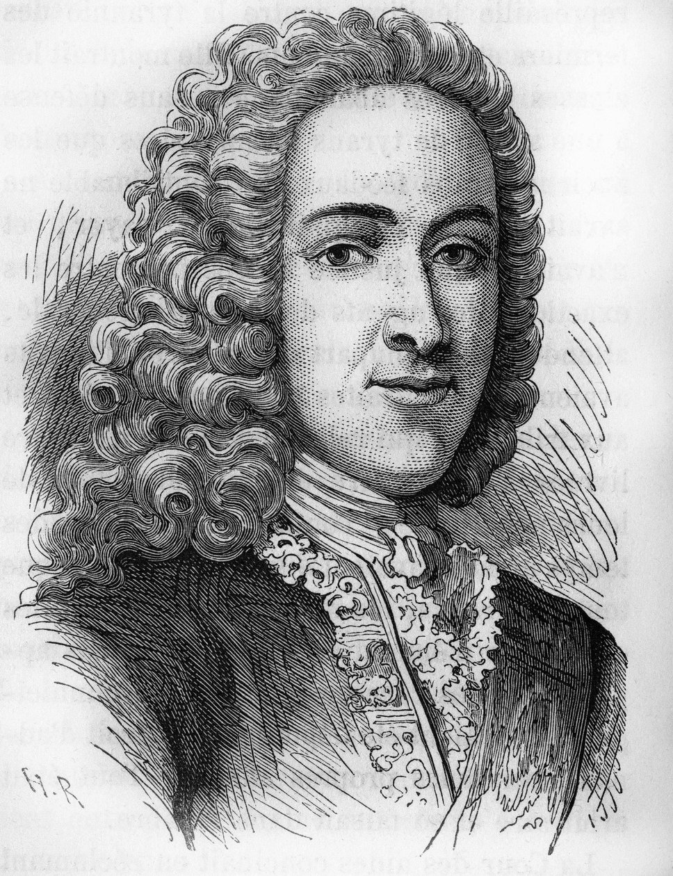 जीन फ्रेडेरिक फेलीपेक्स का चित्र, काउंट ऑफ़ मौरपास (1701-1781), फ्रांसीसी राजनेता। द्वारा अज्ञात कलाकार