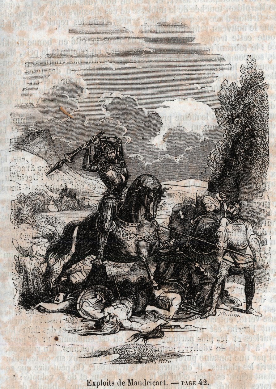 1851 "" रोलैंड फ़्यूरिक्स "" से उत्कीर्णन द्वारा अज्ञात कलाकार