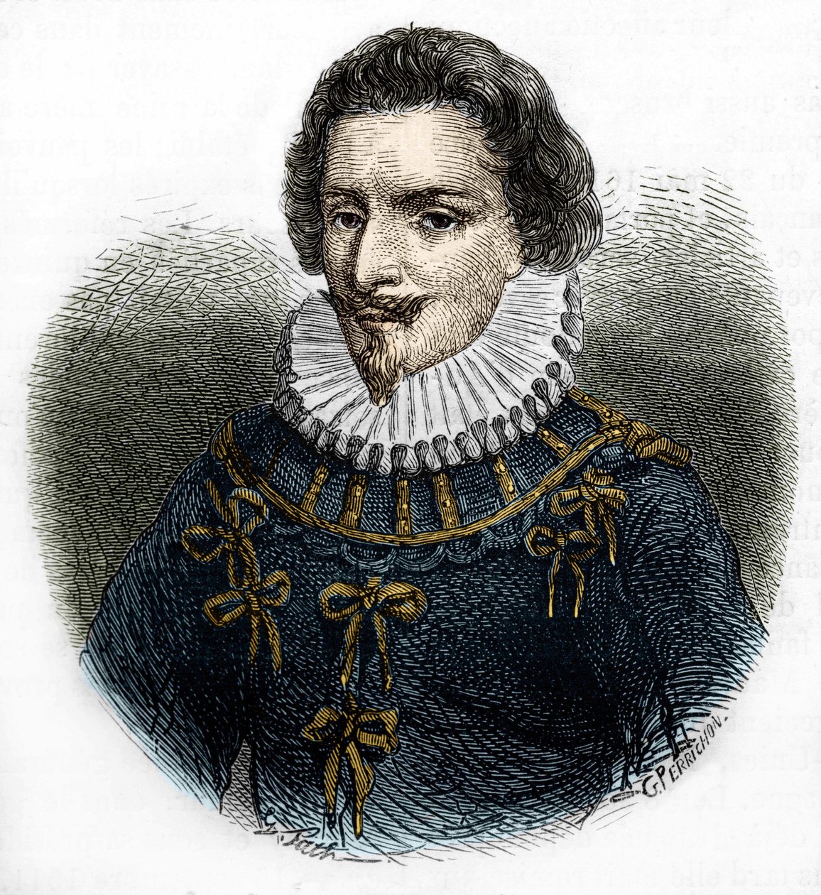 Concino Concini (1575-1617), मार्शल ऑफ़ एंकर, साहसी और इतालवी राजनीतिज्ञ। द्वारा अज्ञात कलाकार