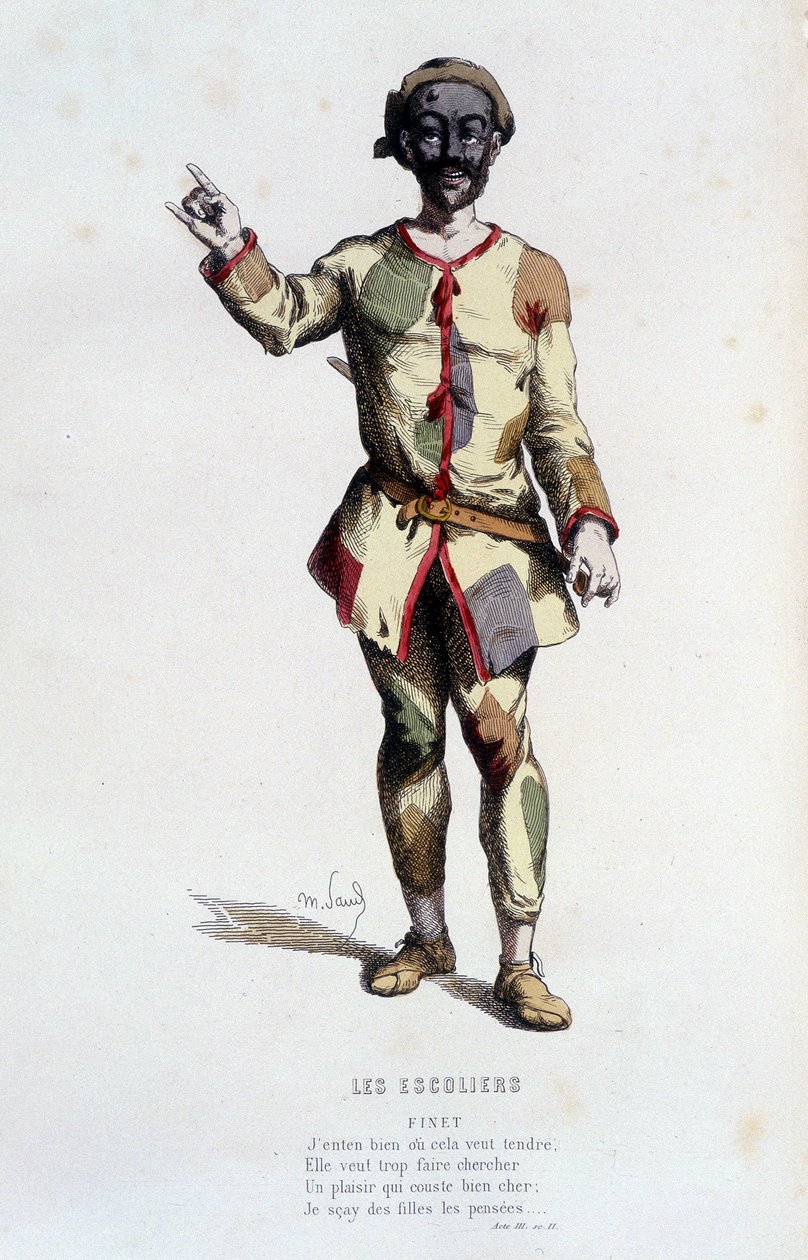 एडौर्ड फोरनियर द्वारा "" लेस एलिक्सियर्स "" (फ्रांकोइस पेरिन 1533-1606 द्वारा) में फिनेट, "" ले थिएटर फ़्रैंकैस एयू 16 ईएमई एट 17 ईमे एक्ले एंटेरियूर मोलियर "" में। द्वारा अज्ञात कलाकार