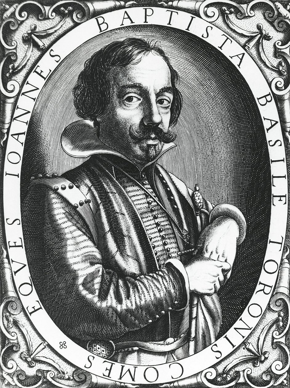 Giambattista Basile (1566-1632) नियति कवि, दलाल और परी कथा संग्रहकर्ता। द्वारा अज्ञात कलाकार