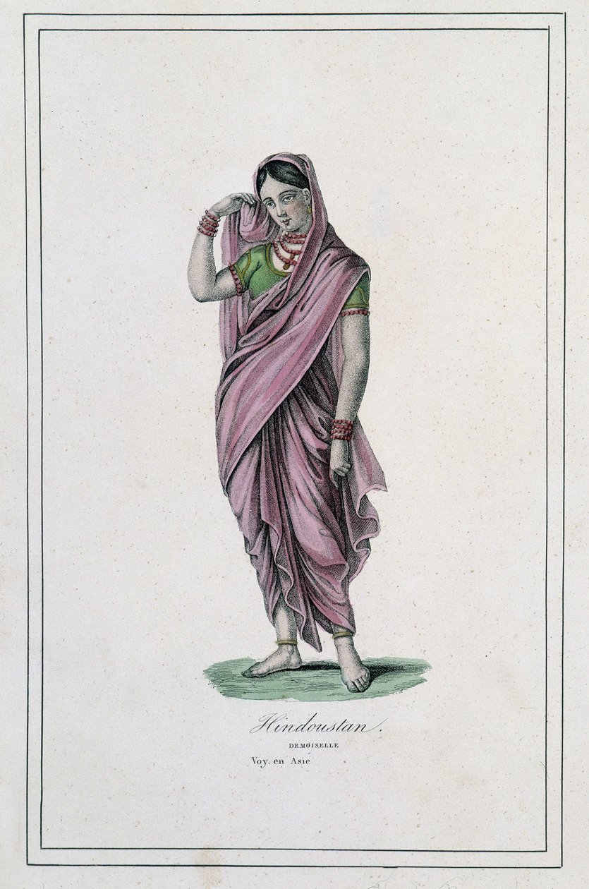 हिंदुस्तान: युवती - "" यात्रा एल्बम "" में द्वारा अज्ञात कलाकार