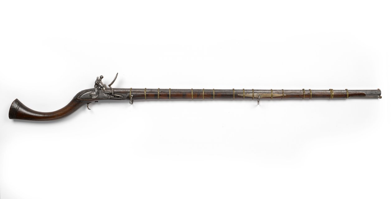 ईज़ेल, c.1800 (जेज़ाइल, फ्लिंटलॉक) द्वारा अज्ञात कलाकार