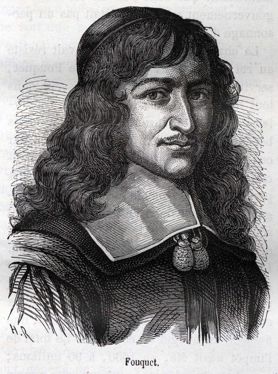 निकोलस फाउक्वेट (1615-1680), फ्रांसीसी राजनेता। हेनरी मार्टिन द्वारा "" L'Histoire de France "" से उत्कीर्णन, एसडी। 19 वी सदी। द्वारा अज्ञात कलाकार