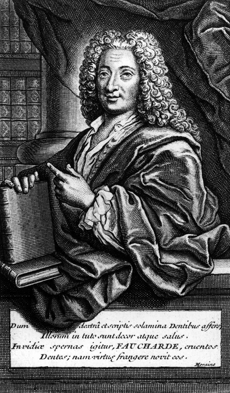 पियरे फौचर्ड (1678-1761) फ्रांसीसी सर्जन और दंत चिकित्सक। द्वारा अज्ञात कलाकार