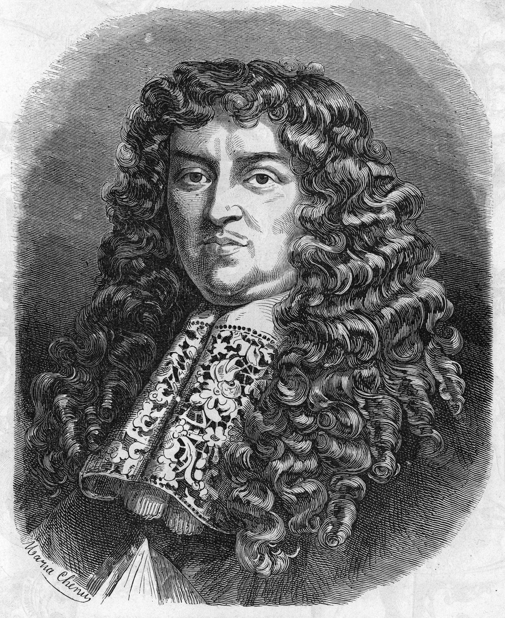 फ्रांकोइस मिशेल ले टेलर का पोर्ट्रेट, मार्क्विस डी लुवोइस (1639 - 1691), फ्रांसीसी राजनीतिज्ञ। द्वारा अज्ञात कलाकार