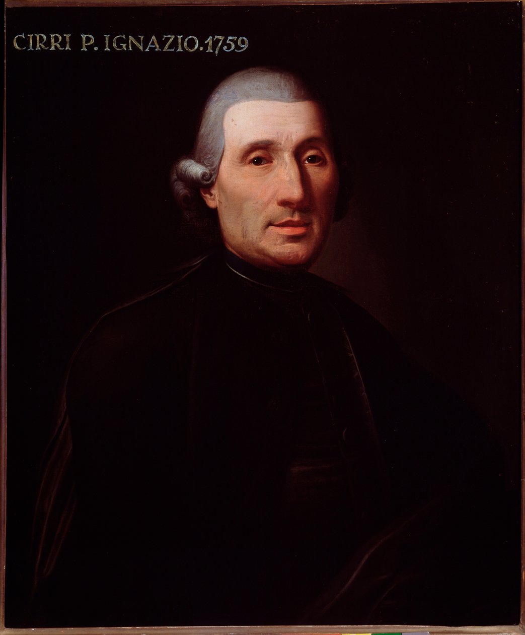 इग्नाज़ियो सिर्री (1711-1787) का पोर्ट्रेट इतालवी संगीतकार बेनामी पेंटिंग। 18 वीं सदी। बोलोग्ना, सिविक ग्रंथ सूची संग्रहालय द्वारा अज्ञात कलाकार