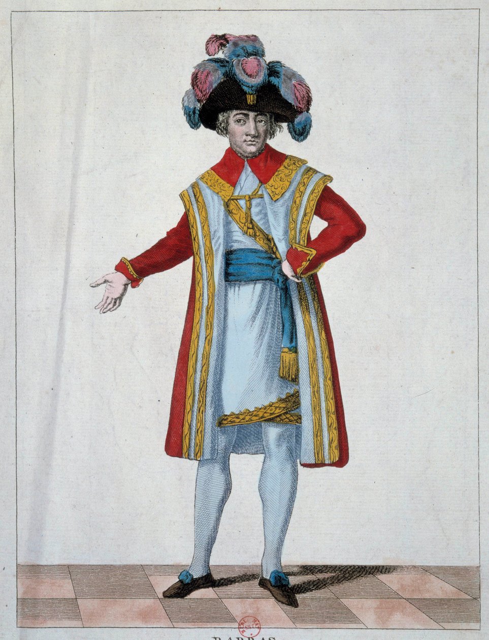 पॉल बारास का पोर्ट्रेट (1755-1829), कार्यकारी बोर्ड के सदस्य। द्वारा अज्ञात कलाकार