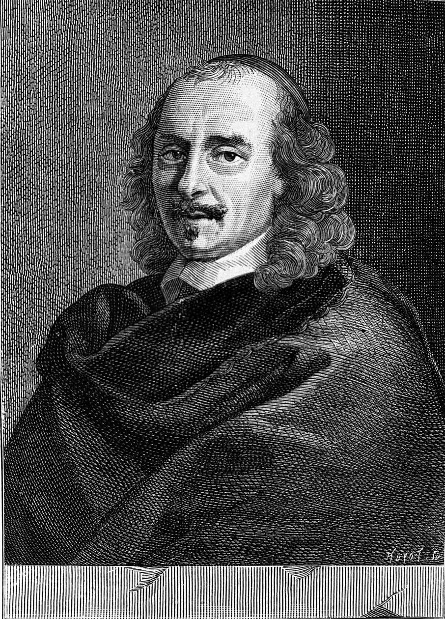 पियरे कॉर्नेल का पोर्ट्रेट (1606 - 1684)। द्वारा अज्ञात कलाकार