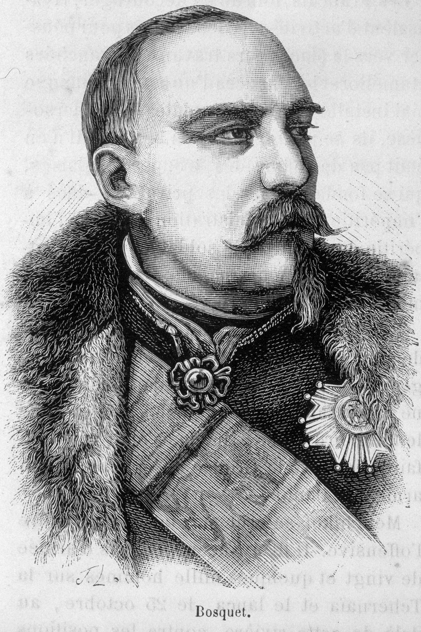पियरे फ्रेंकोइस जोसेफ बॉस्केट (1810-1861) का पोर्ट्रेट फ्रांस का एक मार्शल है। द्वारा अज्ञात कलाकार