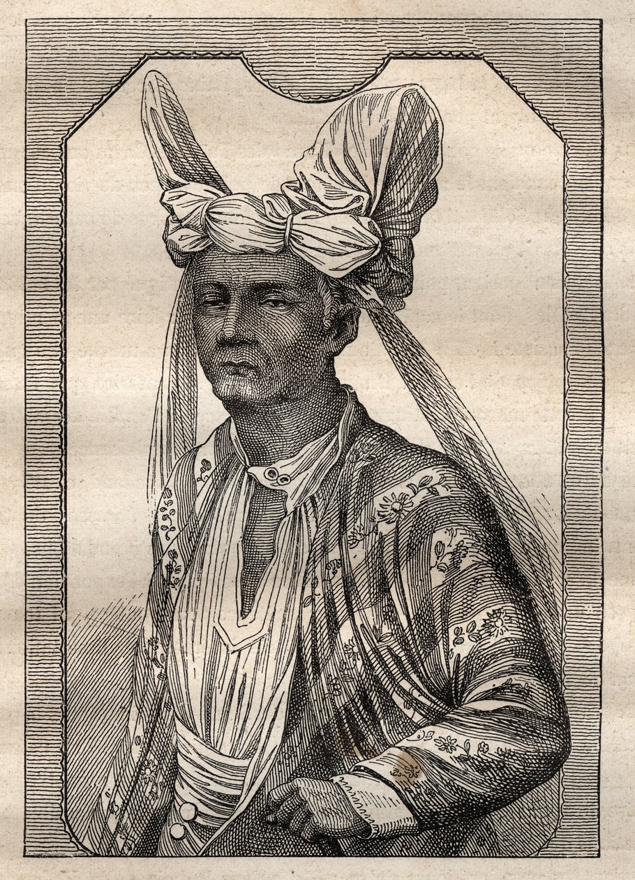 कैप्टन एटिने मारचंद (1755-1793) द्वारा दुनिया भर में अभियान (1790-1792) द्वारा अज्ञात कलाकार