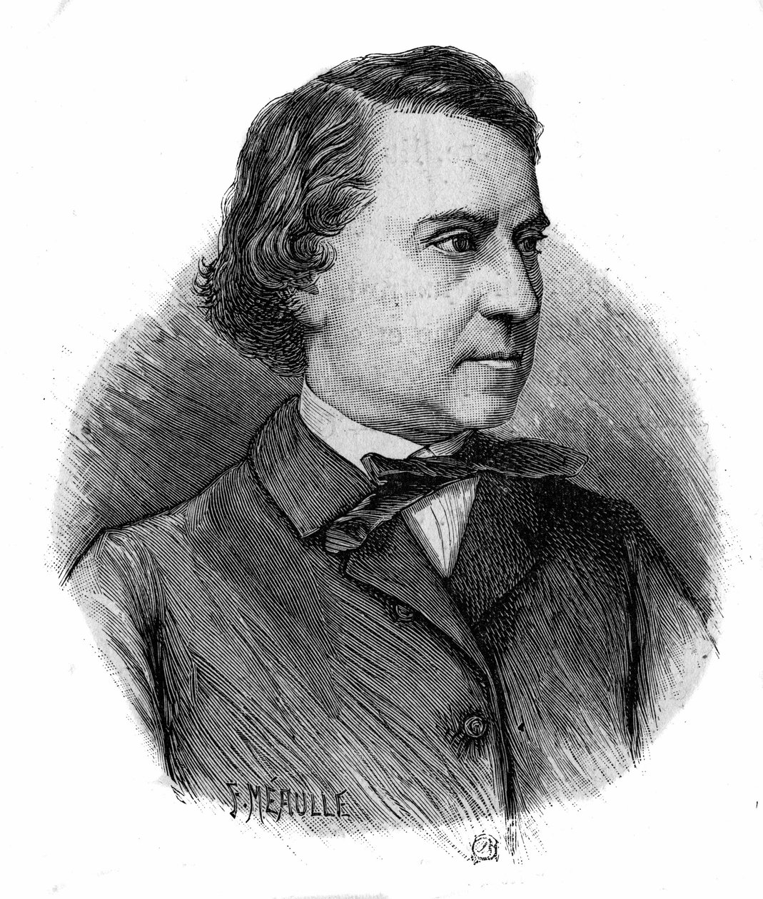 लुई ब्लैंक, फ्रांसीसी राजनीतिज्ञ और इतिहासकार (1811-1882) का चित्र। द्वारा अज्ञात कलाकार