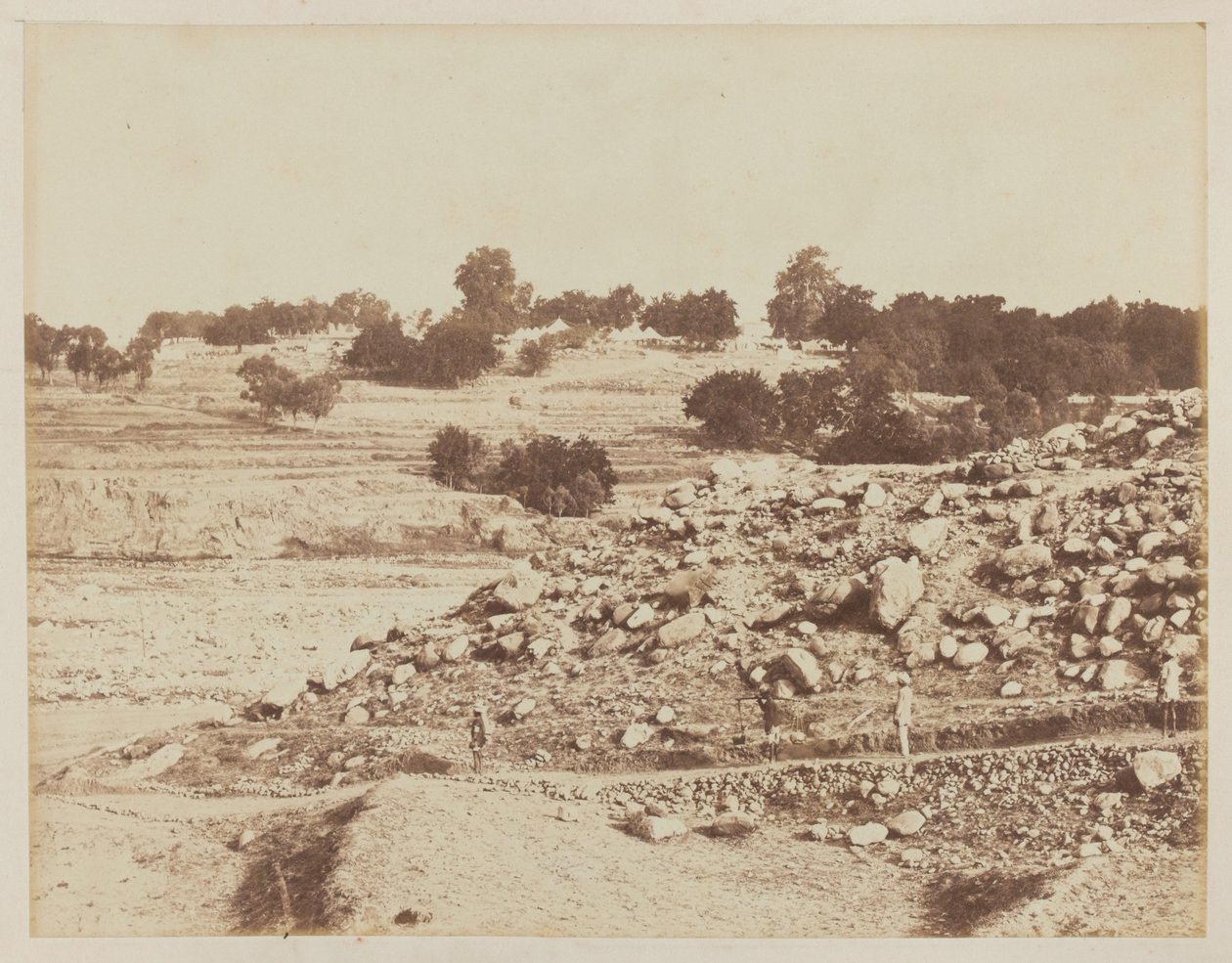 अमीर याकूब खान का शिविर, जहां गंडमक की संधि पर हस्ताक्षर किए गए थे, जाफेद सिंग, मई 1879 द्वारा अज्ञात फोटोग्राफर