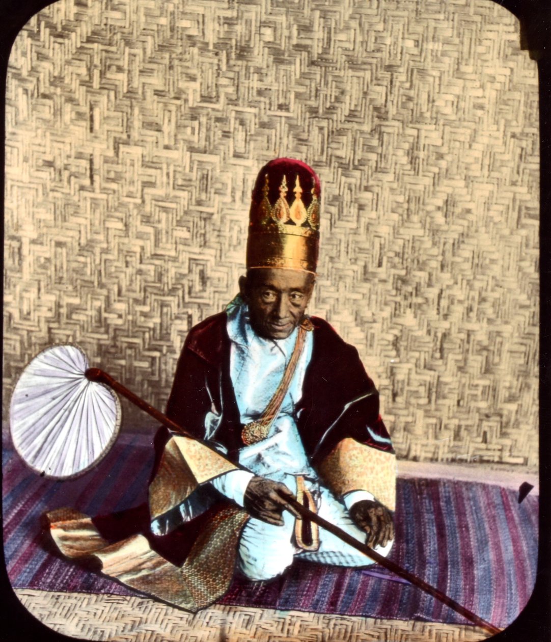मांडले में सेना के कमांडर-इन-चीफ, c.1890s (फोटो) द्वारा अज्ञात फोटोग्राफर