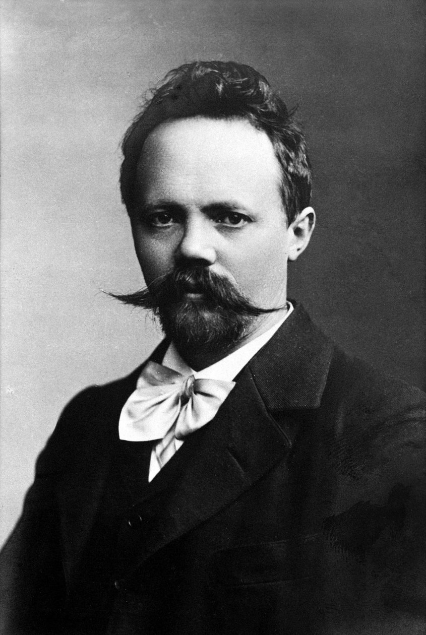 एंगेलबर्ट हम्पर्डिनक (1854-1921), जर्मन संगीतकार। द्वारा अज्ञात फोटोग्राफर