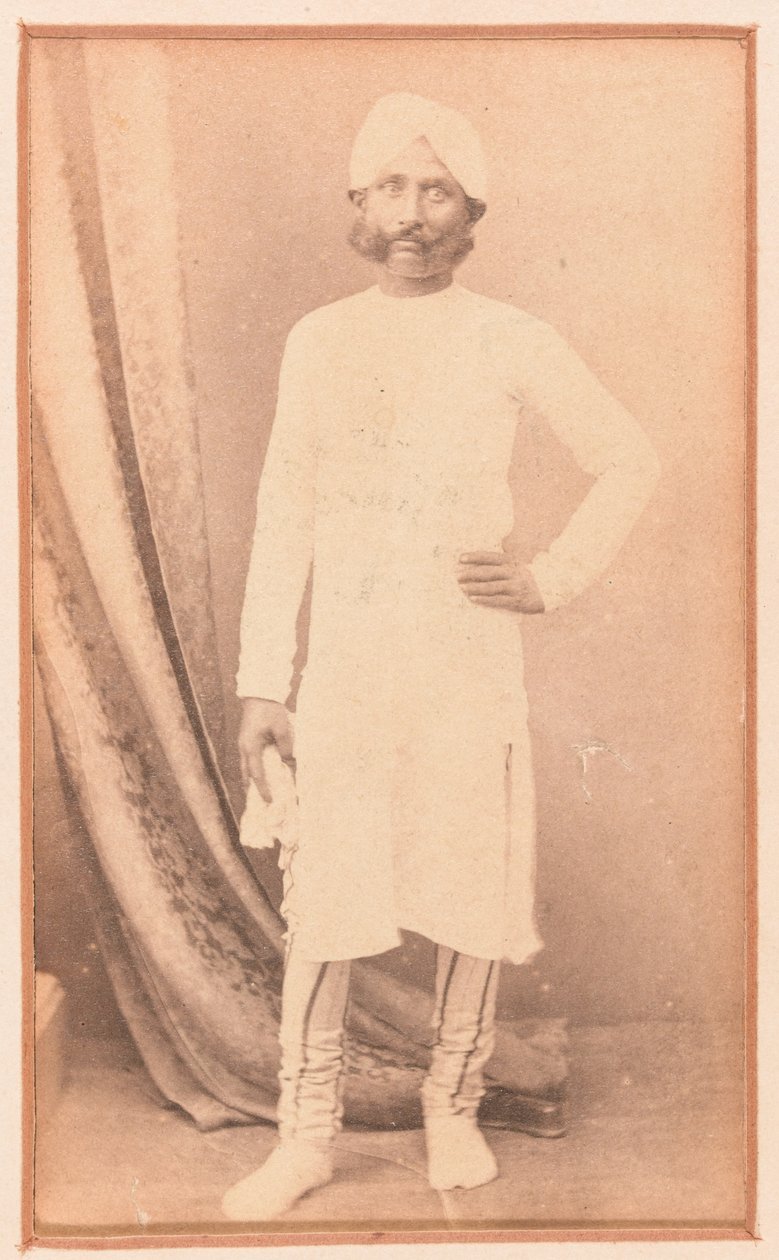 मिश्रा कानौजी लाल, भारतीय, जिन्होंने थॉमस कवनघ की सहायता की, लखनऊ की घेराबंदी में 1857 का घेरा द्वारा अज्ञात फोटोग्राफर