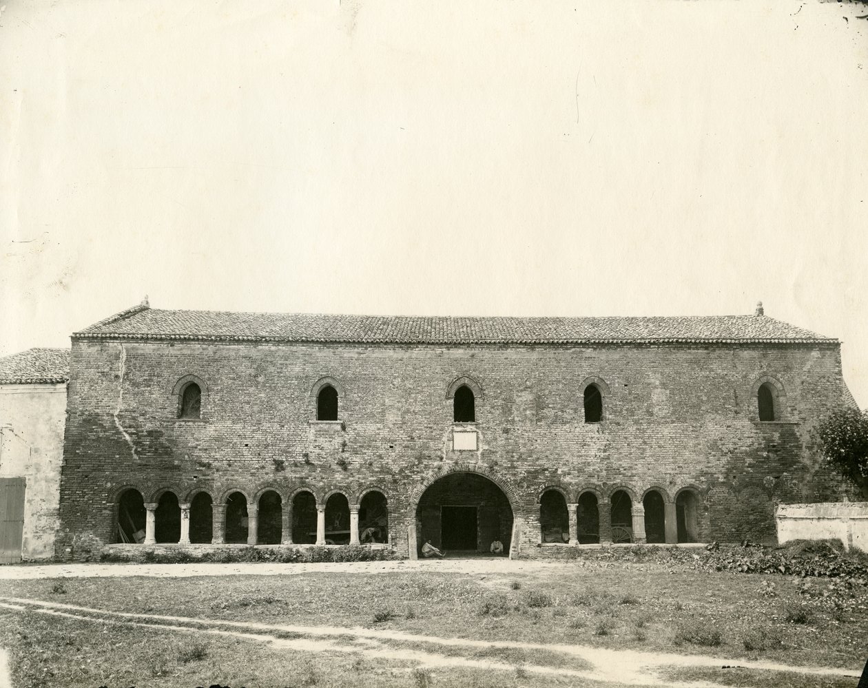 पलाज़ो डेला रैगियोन, पोम्पोसा एबी, एमिलिया-रोमाग्ना, इटली, सीए 1890 द्वारा अज्ञात फोटोग्राफर
