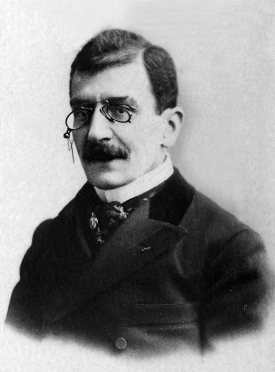 फर्डिनेंड ब्रुनेटियर का पोर्ट्रेट (1849-1906), फ्रांसीसी साहित्यिक आलोचक। द्वारा अज्ञात फोटोग्राफर