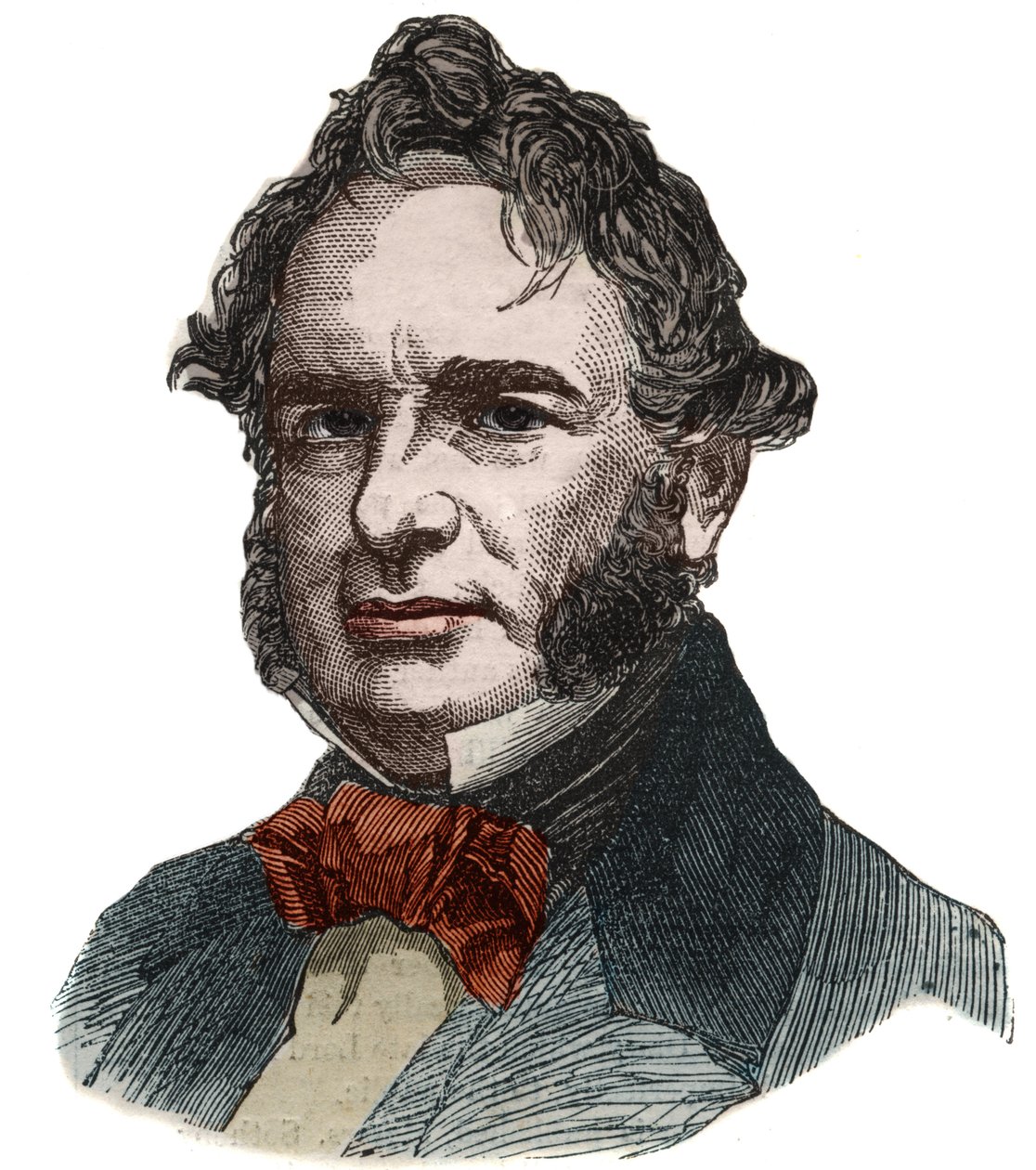 हेनरी वड्सवर्थ लॉन्गफेलो (1807-1882), अमेरिकी कवि का पोर्ट्रेट। द्वारा अज्ञात फोटोग्राफर