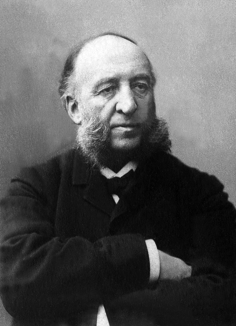 जूल्स फेरी का पोर्ट्रेट (1832-1893), फ्रांसीसी राजनीतिज्ञ। द्वारा अज्ञात फोटोग्राफर