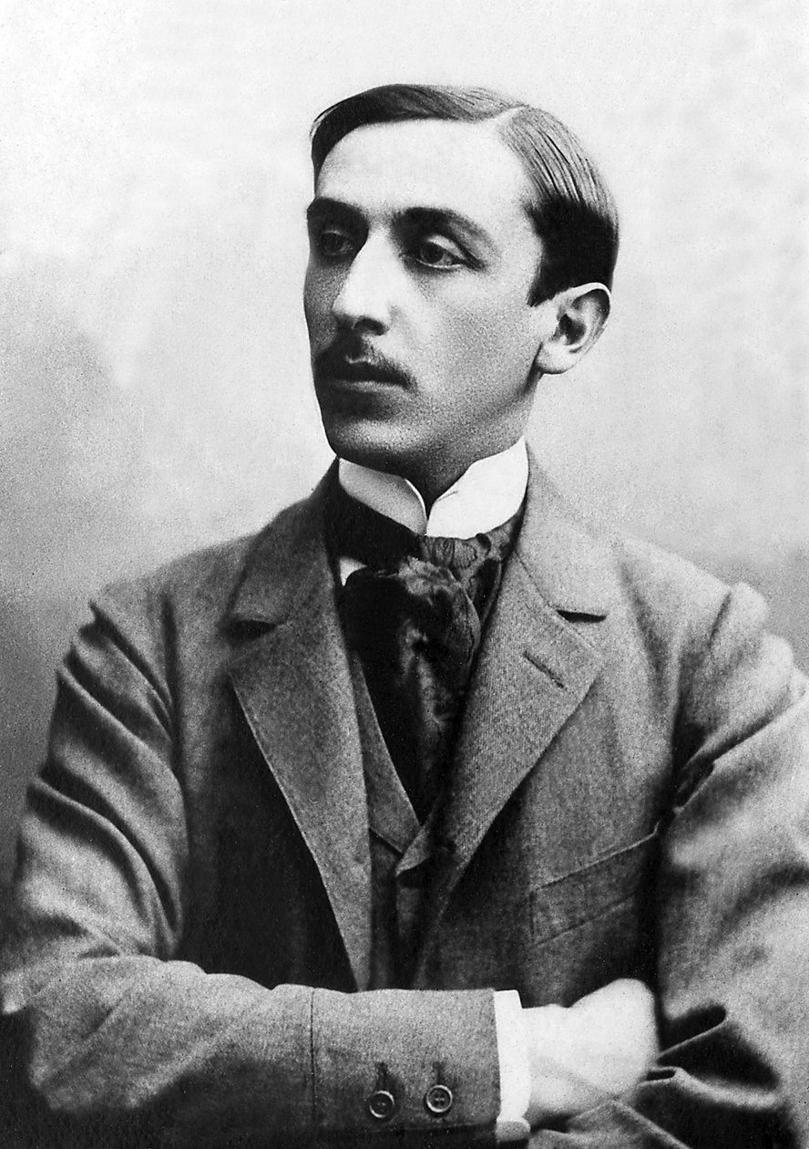 मौरिस बैरेस का पोर्ट्रेट (1862-1923), फ्रांसीसी निबंधकार, उपन्यासकार और राजनीतिज्ञ। द्वारा अज्ञात फोटोग्राफर