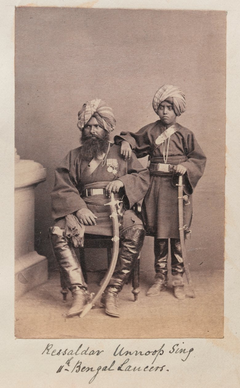 रिसालदार अनूप सिंह द्वारा अज्ञात फोटोग्राफर
