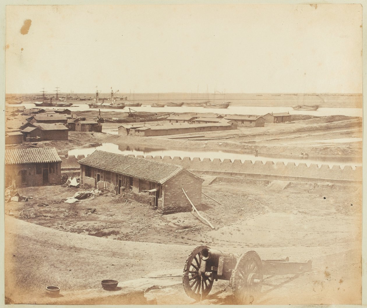 ताकू किला, चीन, 1860 द्वारा अज्ञात