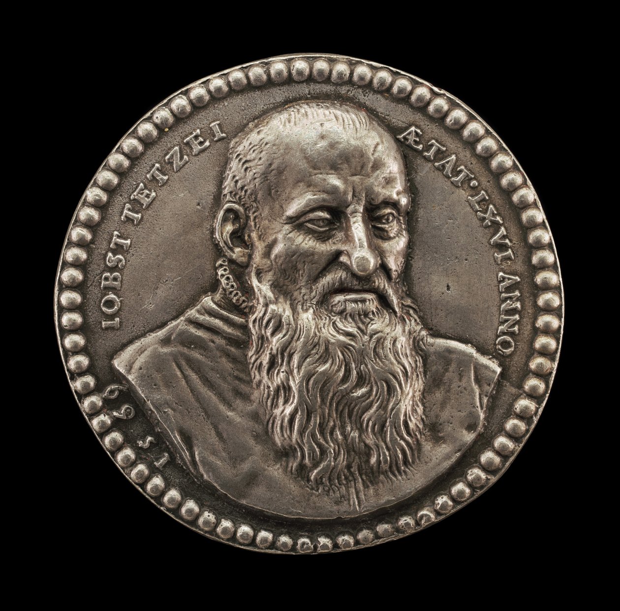 जॉब्ट टेटजेल, 1503-1575, नूर्नबर्ग के पैट्रिशियन, 1569। द्वारा वैलेंटाइन चित्रकार