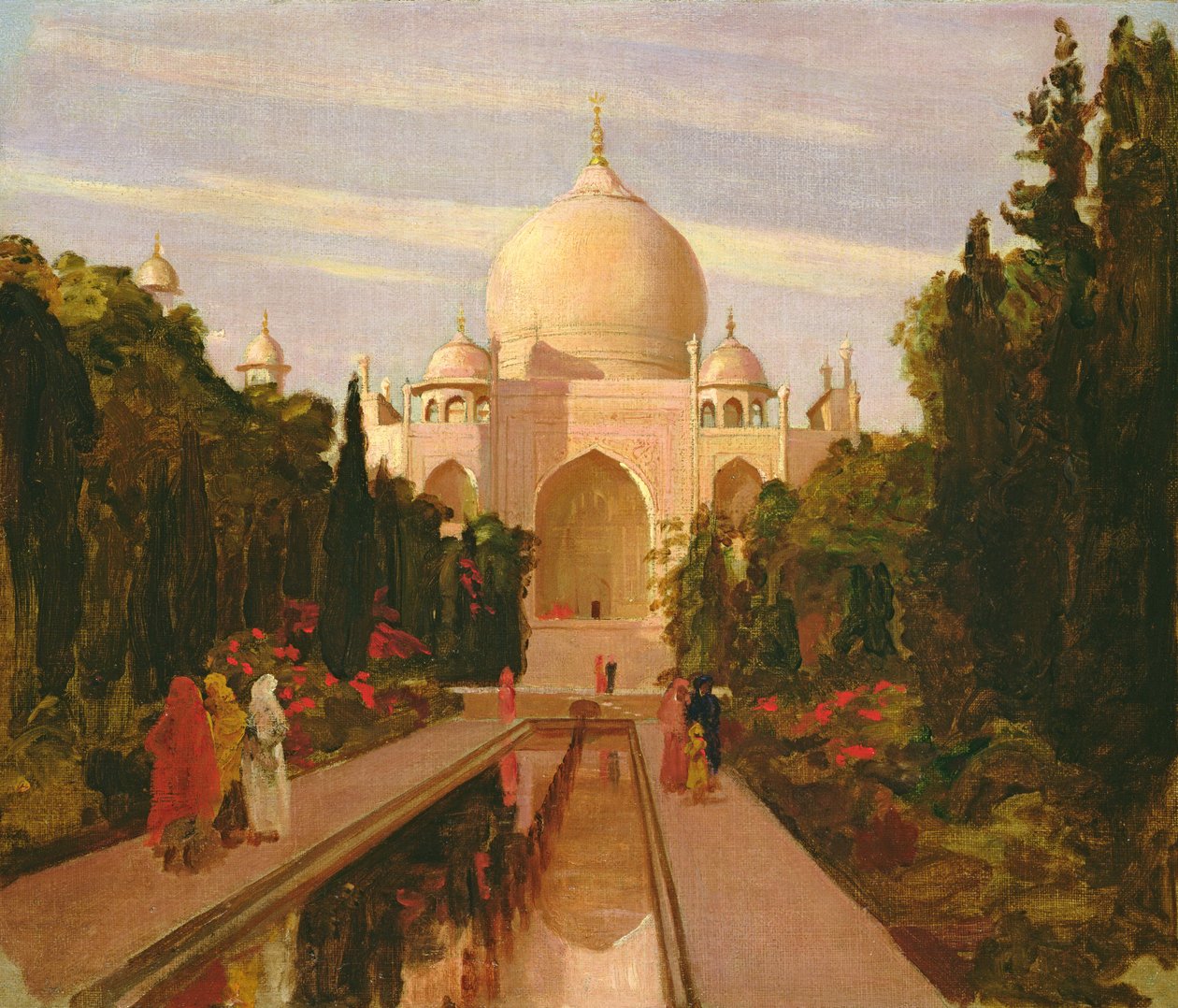 ताजमहल, 1877 द्वारा वैलेंटाइन कैमरून राजकुमारी