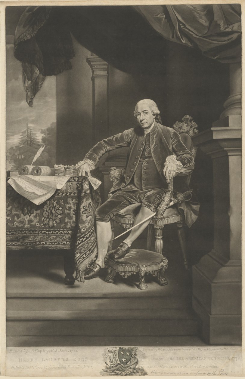 हेनरी लॉरेन्स, 1782। द्वारा वेलेंटाइन ग्रीन