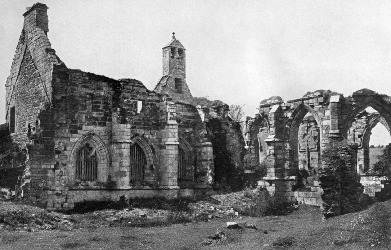 Crossraguel Abbey, Maybole, South Ayrshire, स्कॉटलैंड, 1924-1926 द्वारा वेलेंटाइन एंड संस लिमिटेड
