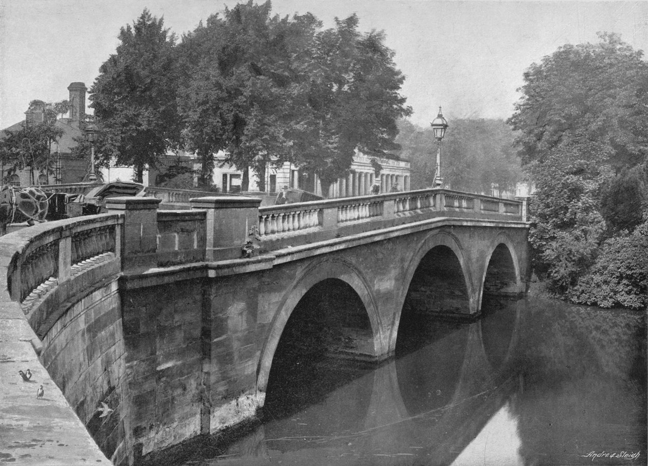 लेमिंगटन ब्रिज, सी 1896 द्वारा वेलेंटाइन एंड संस लिमिटेड