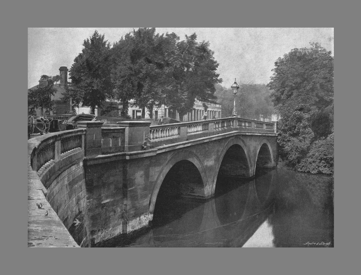 लेमिंगटन ब्रिज, c1900 द्वारा वेलेंटाइन एंड संस लिमिटेड