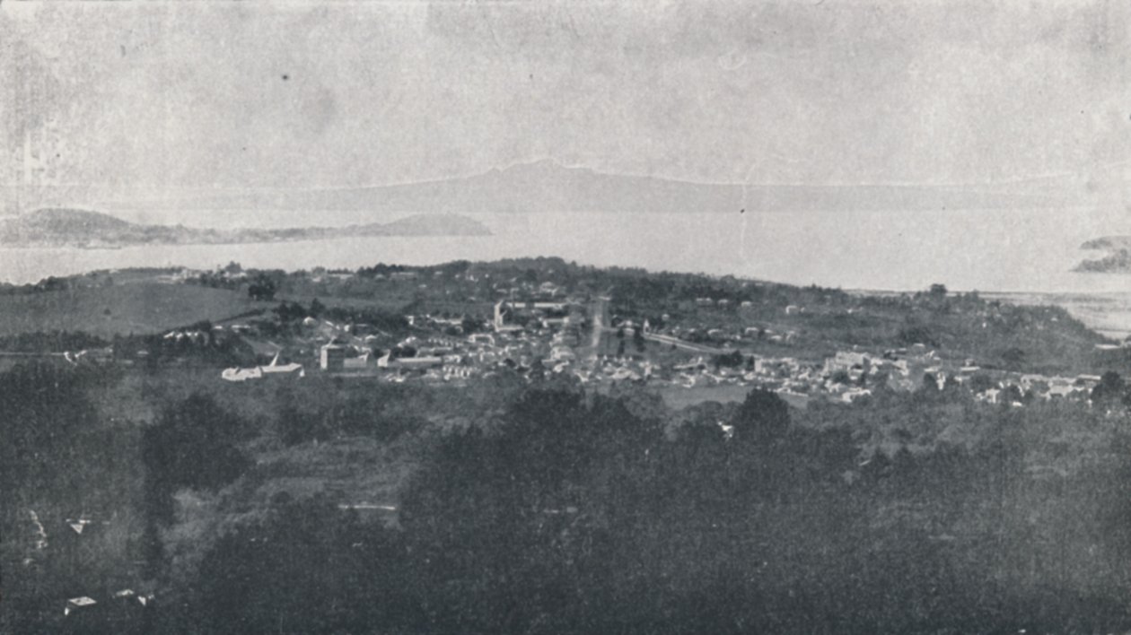 ऑकलैंड, 1923। द्वारा वेलेंटाइन एंड संस लिमिटेड