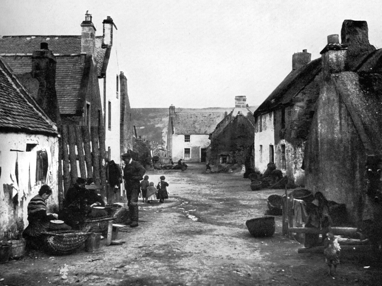 फिशरटाउन में, Cromarty, स्कॉटलैंड, 1924-1926। द्वारा वेलेंटाइन एंड संस लिमिटेड