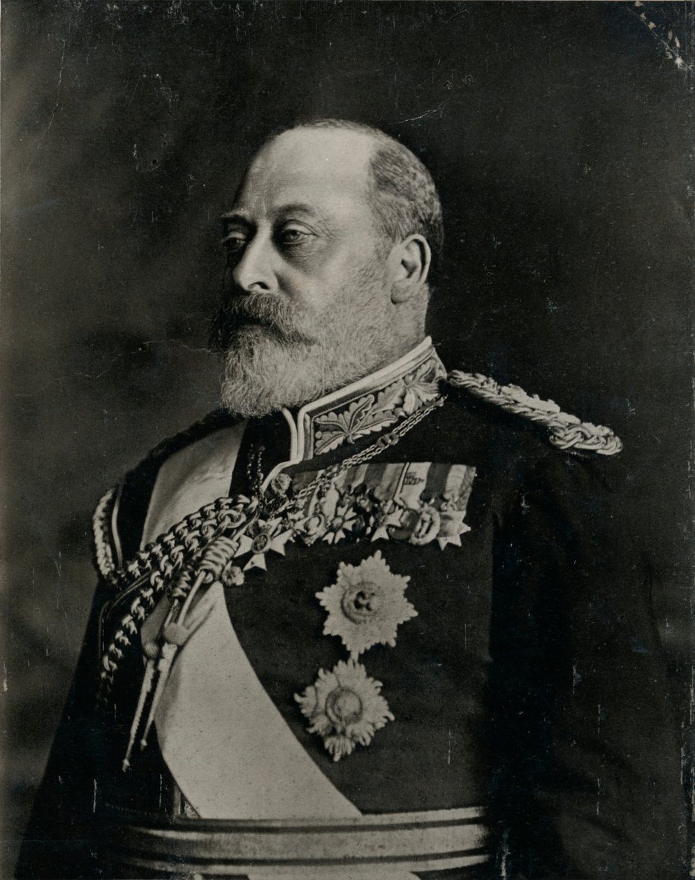 किंग एडवर्ड VII, अल्बर्ट एडवर्ड, 1841-1910, 1904 द्वारा वेलेंटाइन एंड संस लिमिटेड